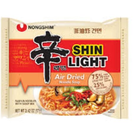 Nongshim Shin Light – Fideos Coreanos Air-Dried 97g