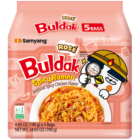 Buldak Rosé -5 pack -650Gr